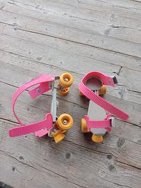 Pattini regolabili a 4 rotelle