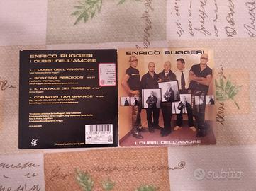 Enrico Ruggeri - I dubbi dell'amore cd
