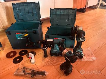 KIT Makita 4 Elettroutensili Professionali