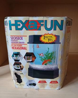 Mini acquario in plastica