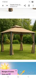 Gazebo 3x3 metri