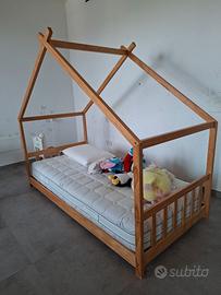 letto a capanna per bambini