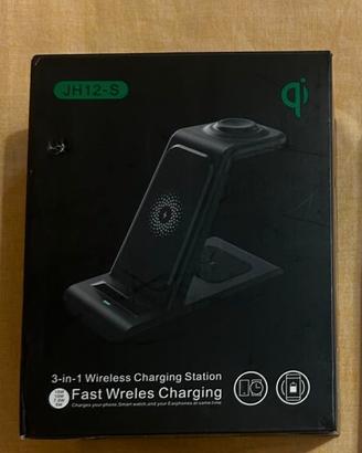 Stazione ricarica wireless 3 in 1
