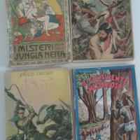 Salgari libri antichi anni 1930/40