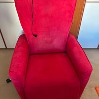 Poltrona relax e secondo rivestimento