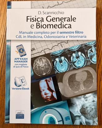 Combo Fisica Medicina: manuale + quiz