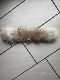 Bordo in vera pelliccia di Coyote Canada Goose
