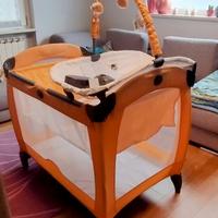 Lettino da viaggio con materasso