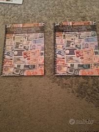 lotto 2 album banconote La mia collezione Bolaffi