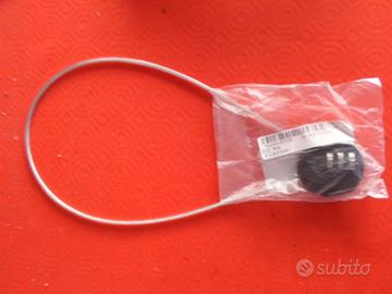 LUCCHETTO CAVO SICUREZZA CASCO MOTO VALIGIA