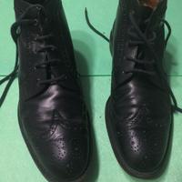 Scarpa pelle nera ALEXANDER 1910 Verona nr. 44