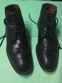 Scarpa pelle nera ALEXANDER 1910 Verona nr. 44