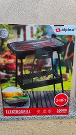 grill griglia elettrica nuova