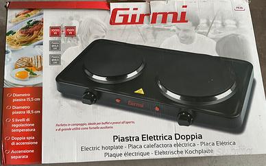 Piastra elettrica doppia