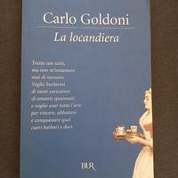 Libro Carlo Goldoni "La locandiera ", classici blu