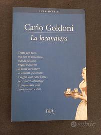 Libro Carlo Goldoni "La locandiera ", classici blu