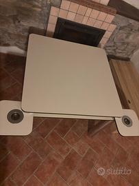 Tavolo da gioco Joe Colombo per Zanotta