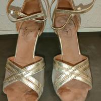 Sandali Oro Danza latina
