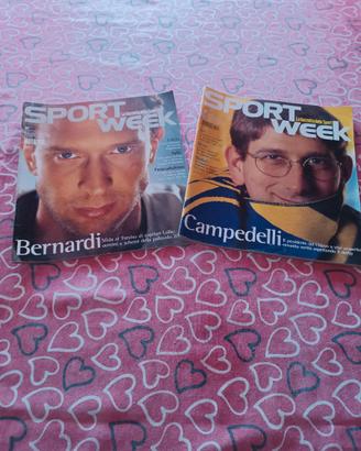 Sport week inserto Gazzetta dello sport anno 2001