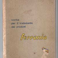 Norme per il trattamento prodotti ferrania 1953