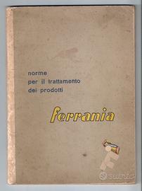 Norme per il trattamento prodotti ferrania 1953