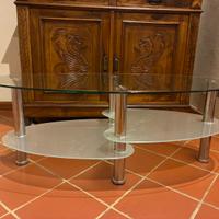 Tavolino in vetro