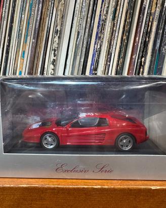 Modellino auto ferrari testarossa H0 1:87 herpa ed