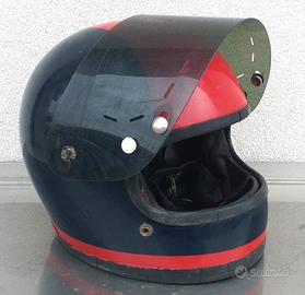 Casco integrale vintage Boeri Indy primi anni '70