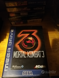 Gioco Sega Mega Drive Mortal Combat 3 1995