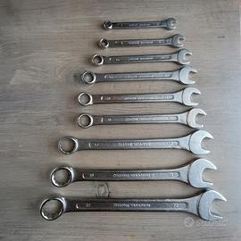 Set 9 chiavi combinate Chrome Vanadium (6-22mm)