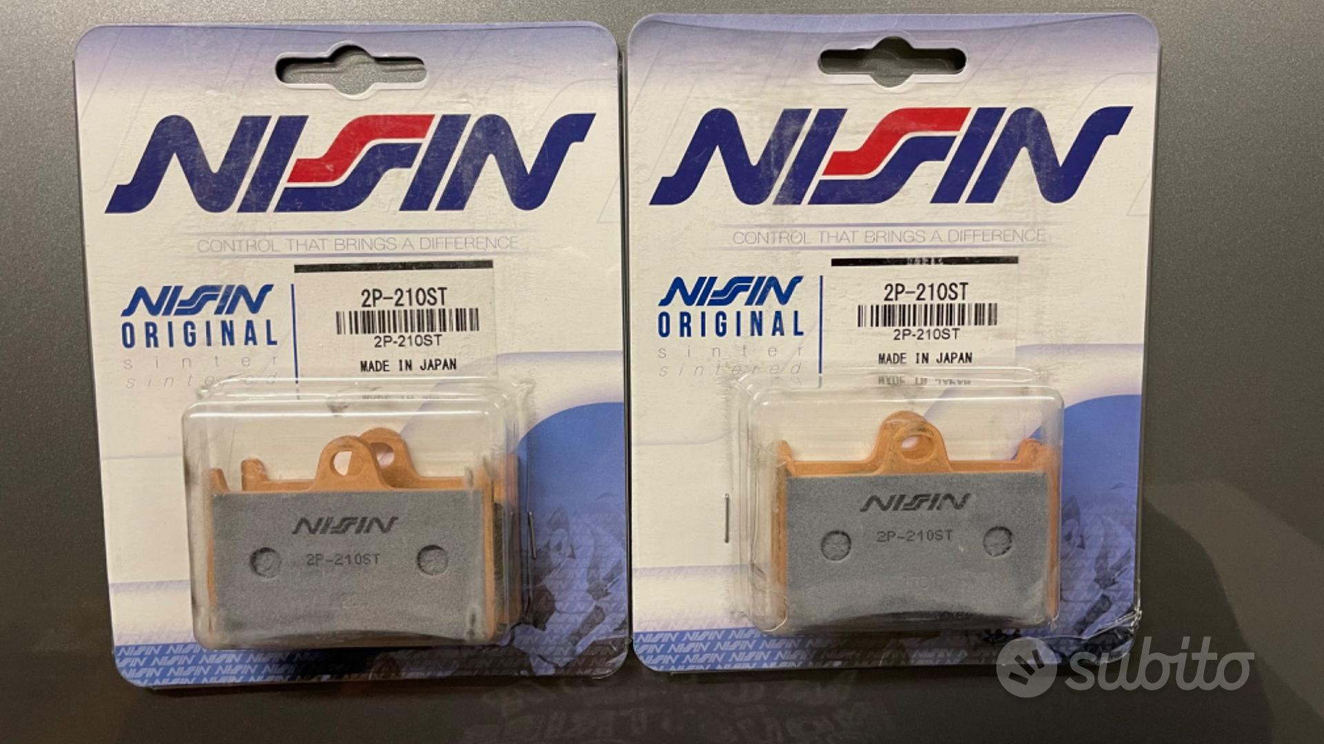 NISSIN Coppia pastiglie freno anteriore sinterizzate 2P301ST