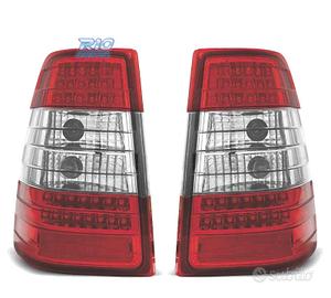 FANALI MERCEDES CLASSE E W124 SW 85-95 LED ROSSO C