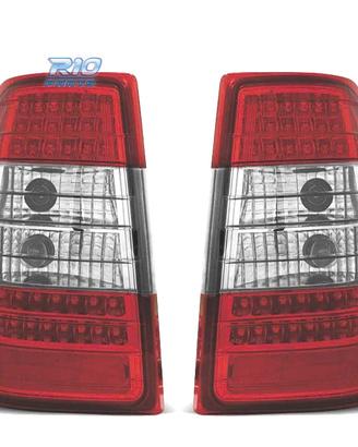FANALI MERCEDES CLASSE E W124 SW 85-95 LED ROSSO C