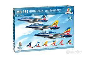 Kit con tre Aerei MB339 P.A.N. 60 Anniversario