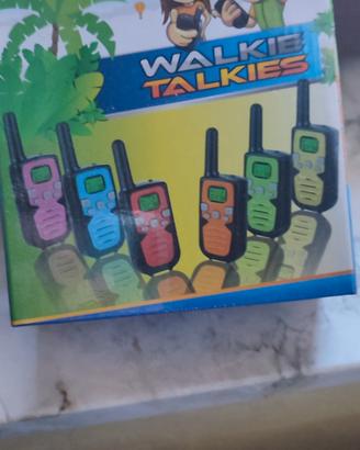 walkie talkies
