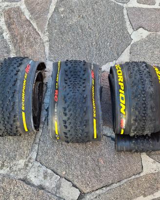 3 gomme Pirelli Scorpion XC RC lite 29 x 2.4 e 2.2