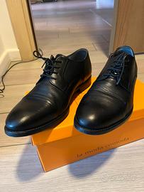 scarpe uomo eleganti nere Valleverde