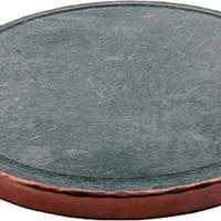 Bistecchiera in pietra con telaio in rame