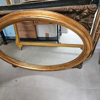 specchio antico ovale