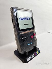 Game Boy Color FPGBC Smoke Grey - Ips 2.6 + USB C