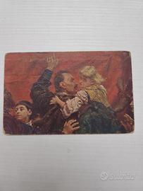 CARTOLINA ANTICA NV OMAGGIO PRUSSIANO DI MATEJKO