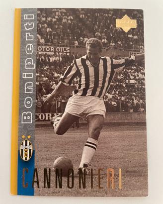 Card Upper Deck Boniperti Anni 90