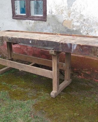 BANCO DA FALEGNAME in faggio 2 morse