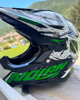 Casco Nolan N53 cross/endiro taglia M come nuovo