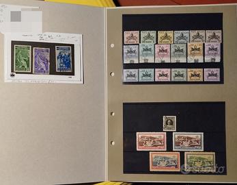 francobolli Vaticano e Repubblica italiana 