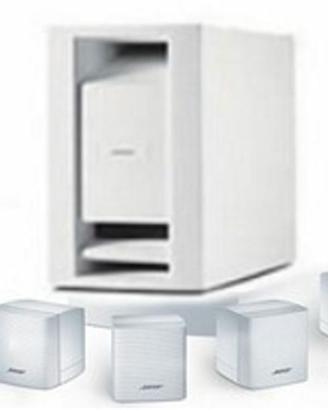 Bose 5.1 bianco con subwoofer  completo di tutto