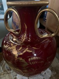 ANFORA DEC ORO  H: 37