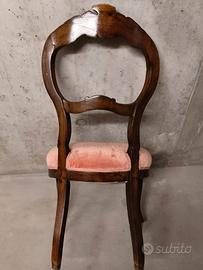 coppia di sedie luigi filippo 