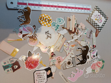 Die cut. Materiale scrap