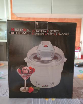 Gelatiera Elettrica Keiros Home 1 Litro (1L)